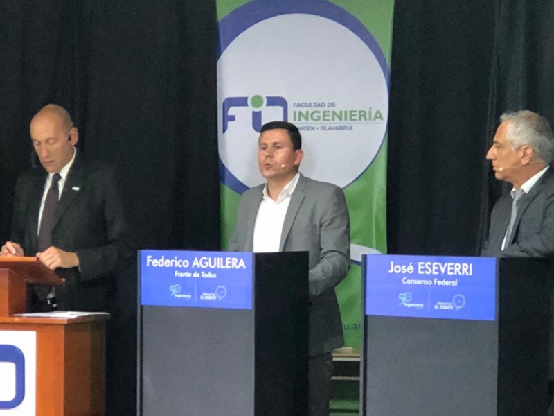 Debate: los candidatos hablaron de hacienda y obras pblicas